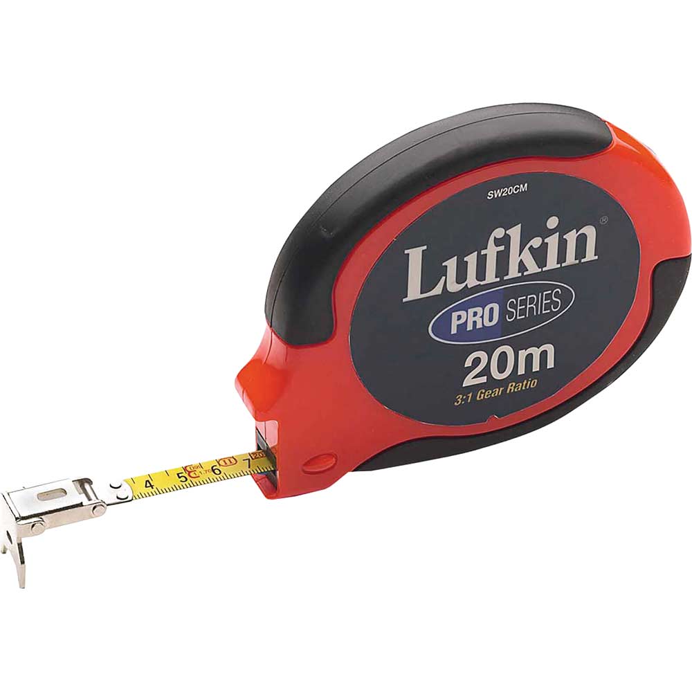 Image of Lufkin Speedwinder Tape Measure 20 Metre / 66 Feet