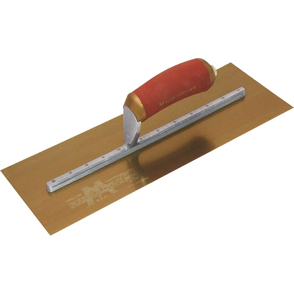 Marshalltown Mpb13Gsd Gold Plaster Trowel 13 x 5"