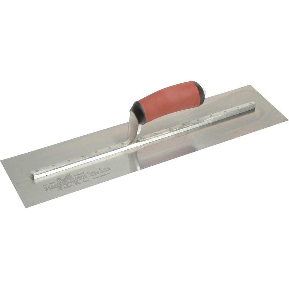 Marshalltown Mxs77Dss Stainless Steel Trowel Durasoft Handle 18" x 4 1/2"