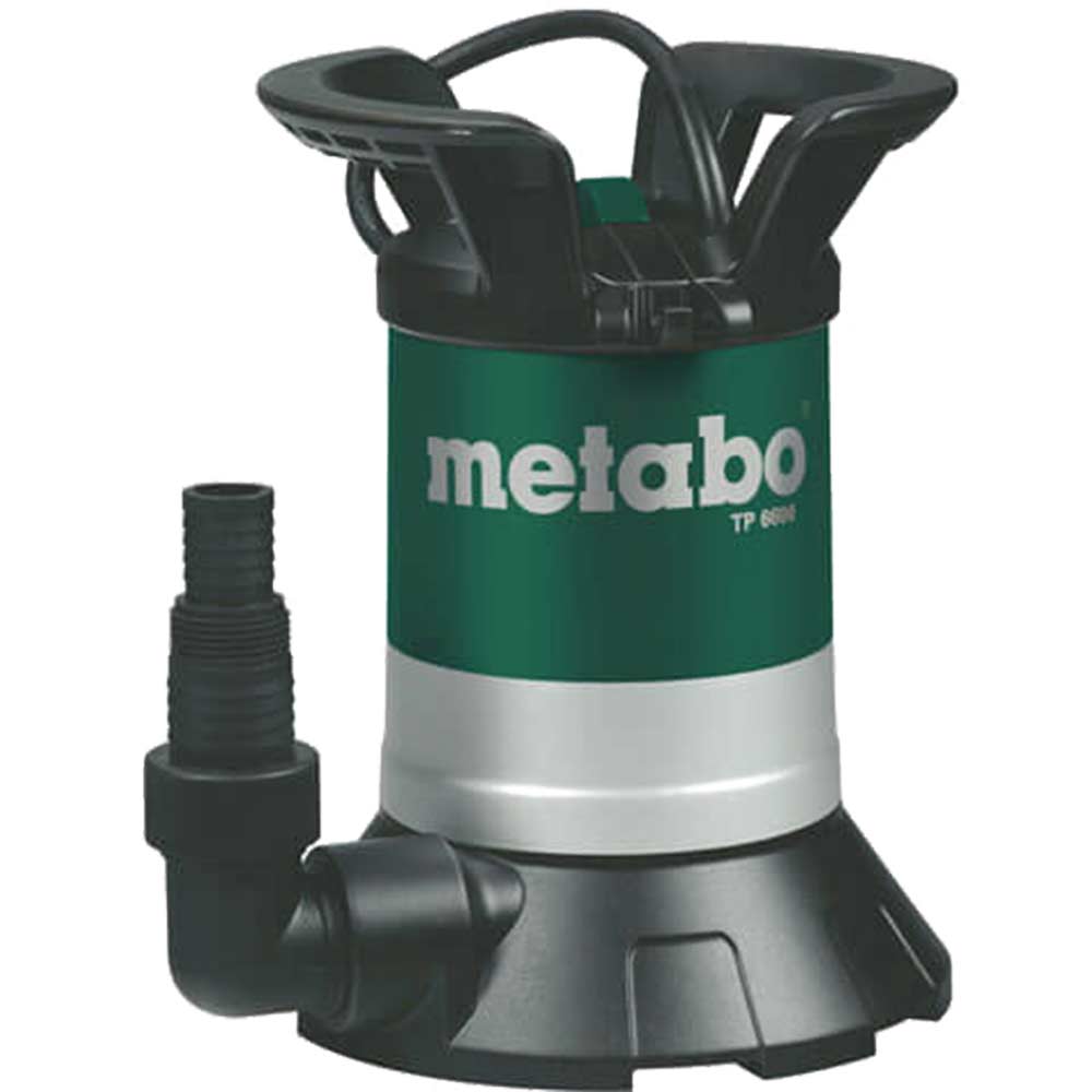 Image of Metabo TP 6600 Submersible Clean Water Pump 6 Metre Lift 6600 Litres Hour Max Flow 250w 240v