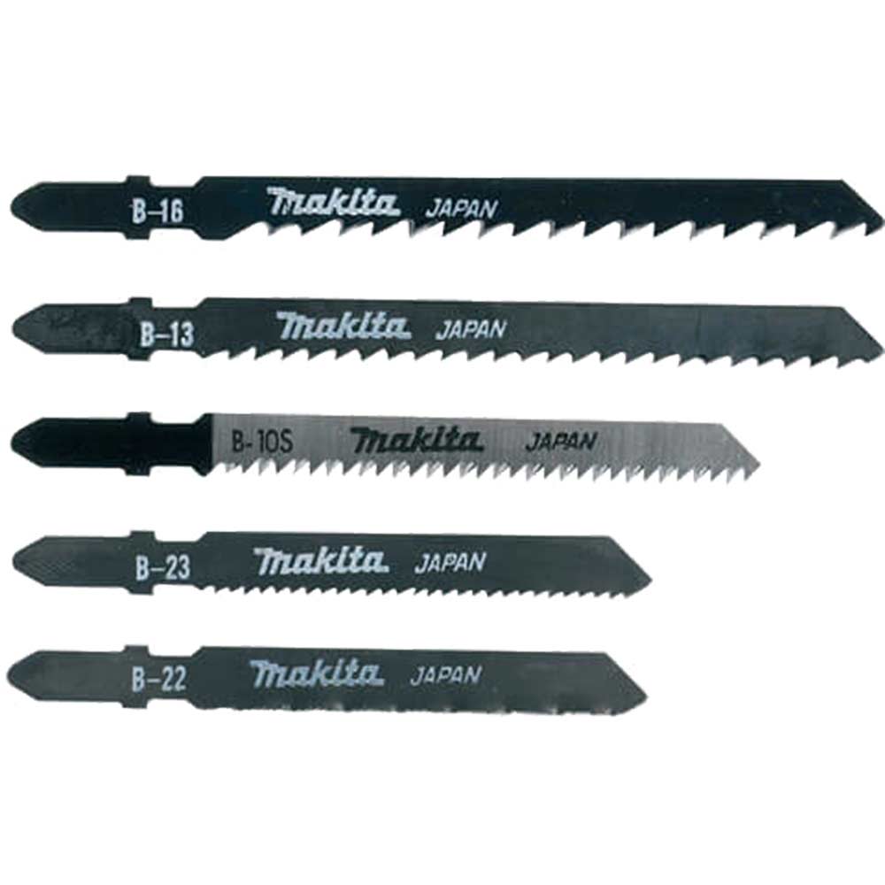 Makita Wood & Metal Jigsaw Blades Selection Pack of 5