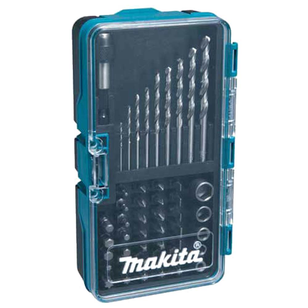 Image of Makita 48 Piece HSS-G Drill & Screwdriver Bit & Socket Set