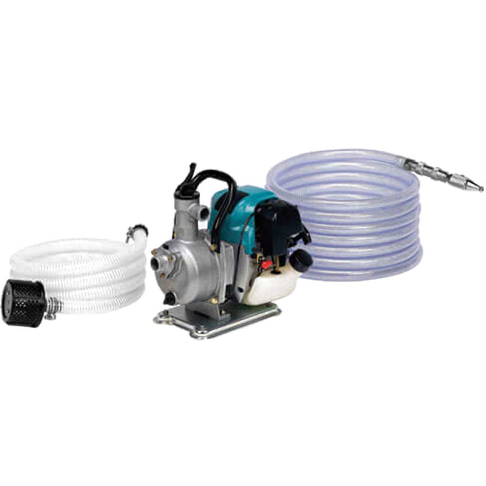 Makita Petrol 1" High Pressure Water Pump 45 Metre Lift & 7800 Litres Hour Flow Rate 4 Stroke En