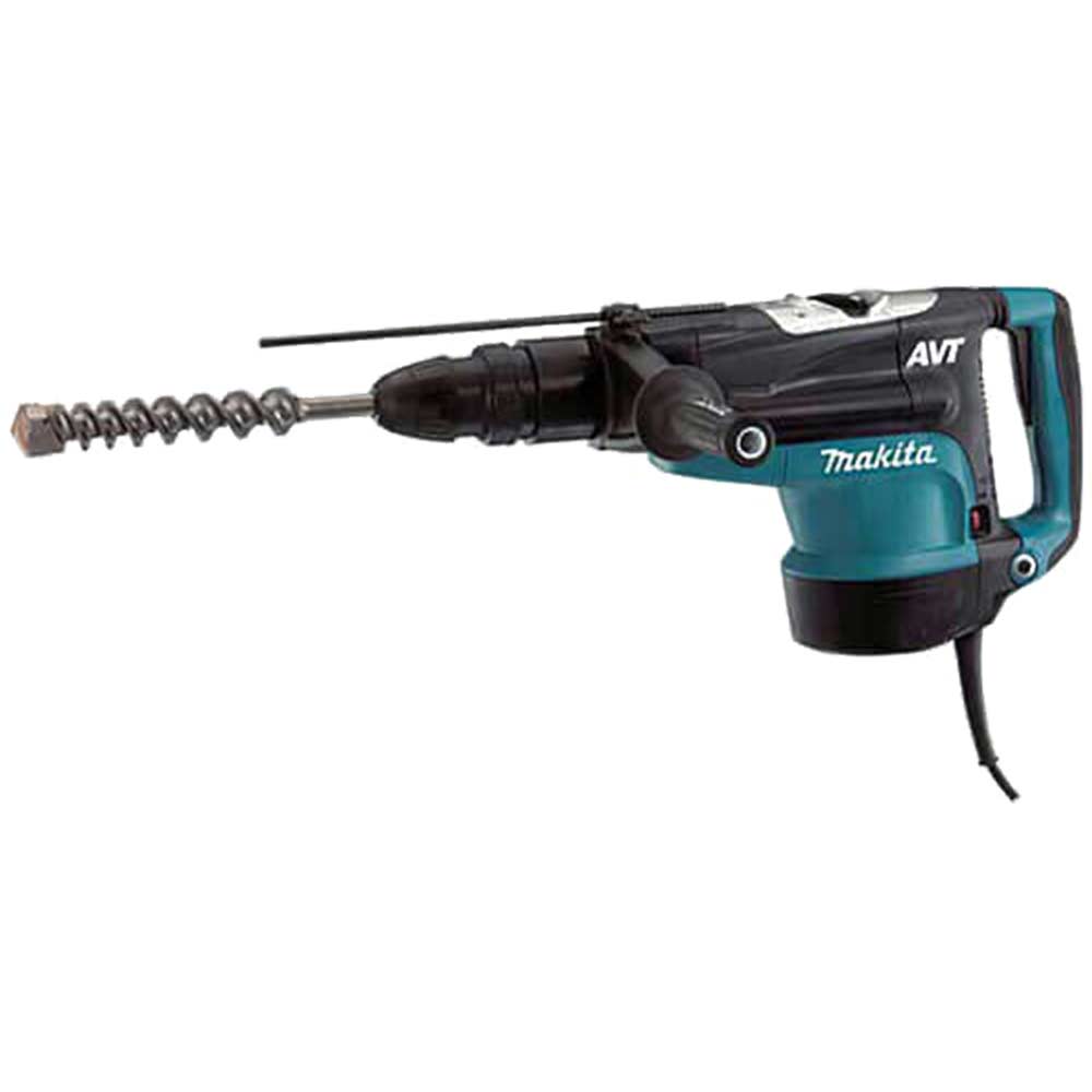 Image of Makita HR5211C SDS Max AVT Rotary Demolition Hammer Drill 1500w 110v
