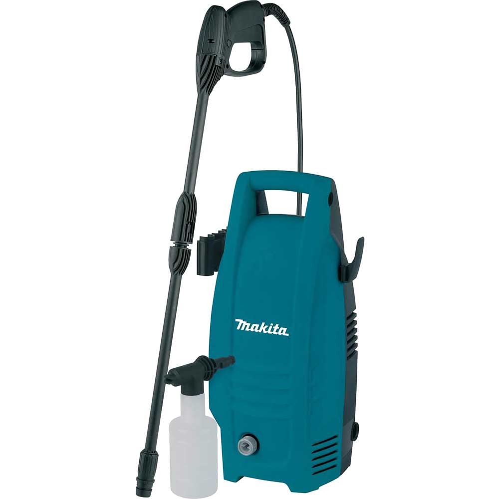 Makita HW101 Electric Aquamak Compact Pressure Washer 100 Bar 1300w 240v