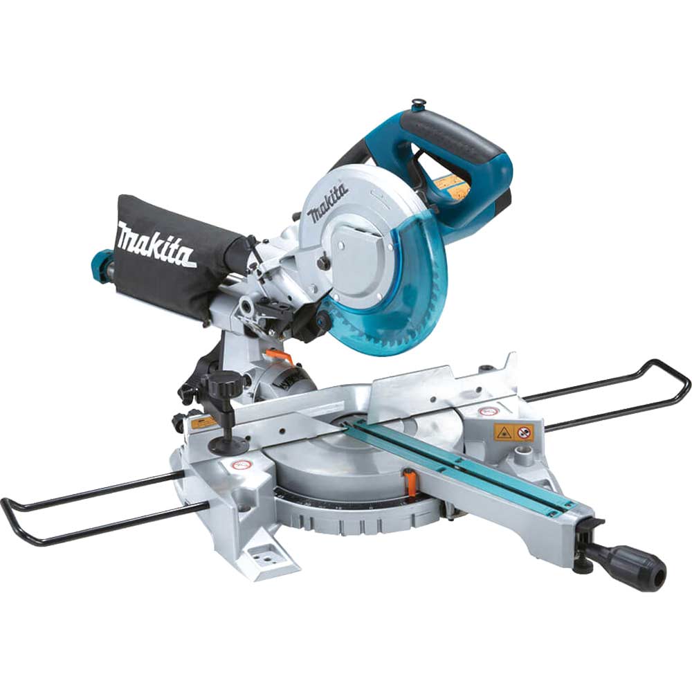Image of Makita LS0815FL Slide Compound Mitre Saw with Laser 216mm Blade 1400w 240v