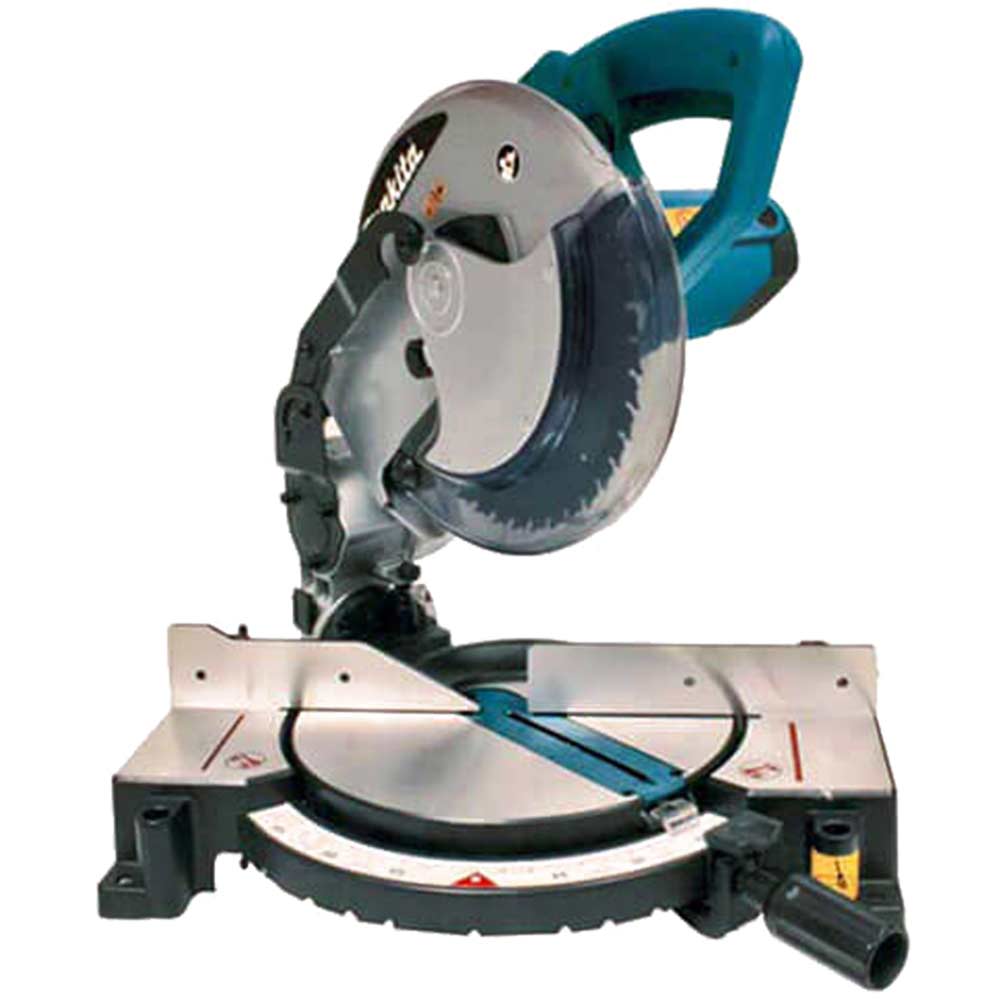 Image of Makita MLS100 Crosscut Mitre Saw 255mm Blade 1500w 110v