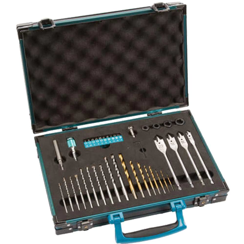 Makita 40 Piece Pro-XL Power Tool Drill Bit & Accessory Set in Aluminium Case