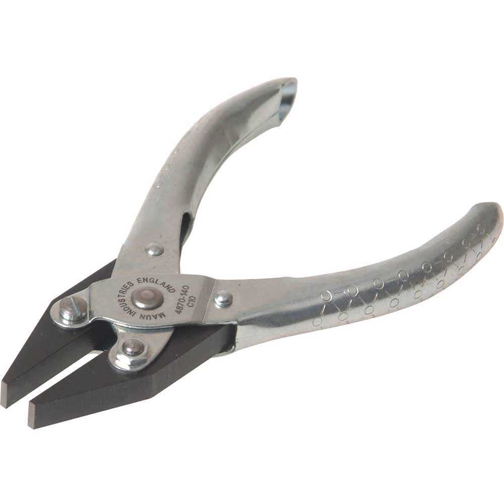 Image of Maun 4860 160 Flat Nose Plier 6.1/2&quot;