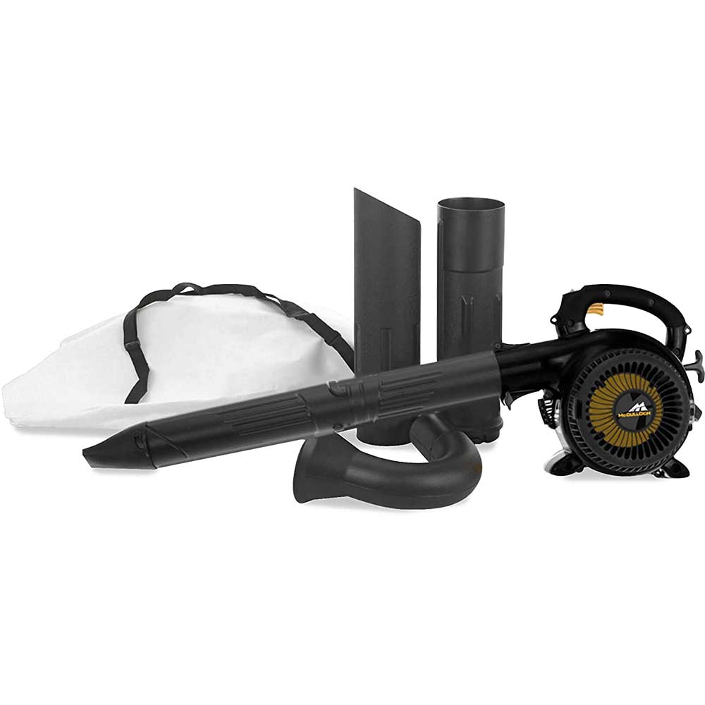 McCulloch GBV 325 Petrol Garden Vacuum & Leaf Blower 25cc Engine