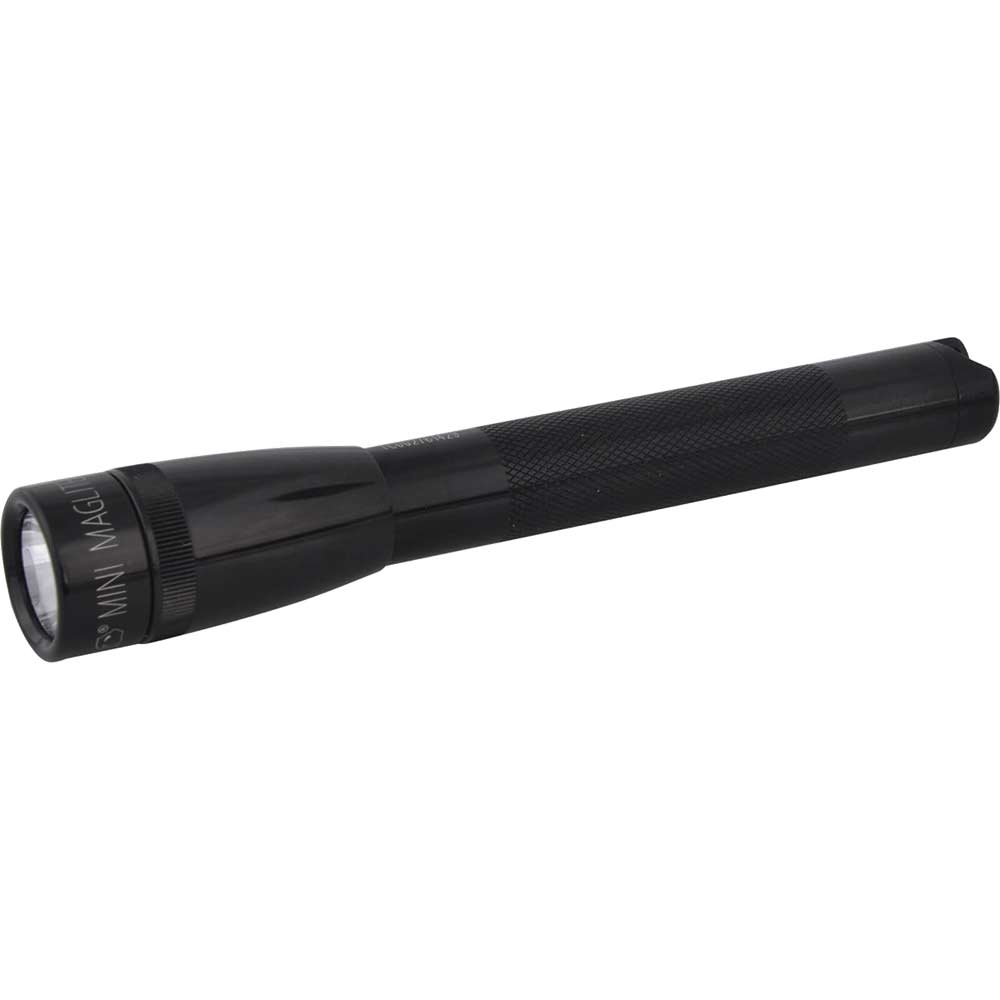 Image of Maglite Mini Mag LED Torch Black in Gift Box 77 Lumens Size 2 x AA Batteries