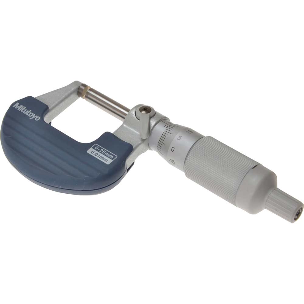 Image of Mitutoyo 102-701 0-25mm Ratchet Thimble Constant Force Micrometer 0.01mm Graduation