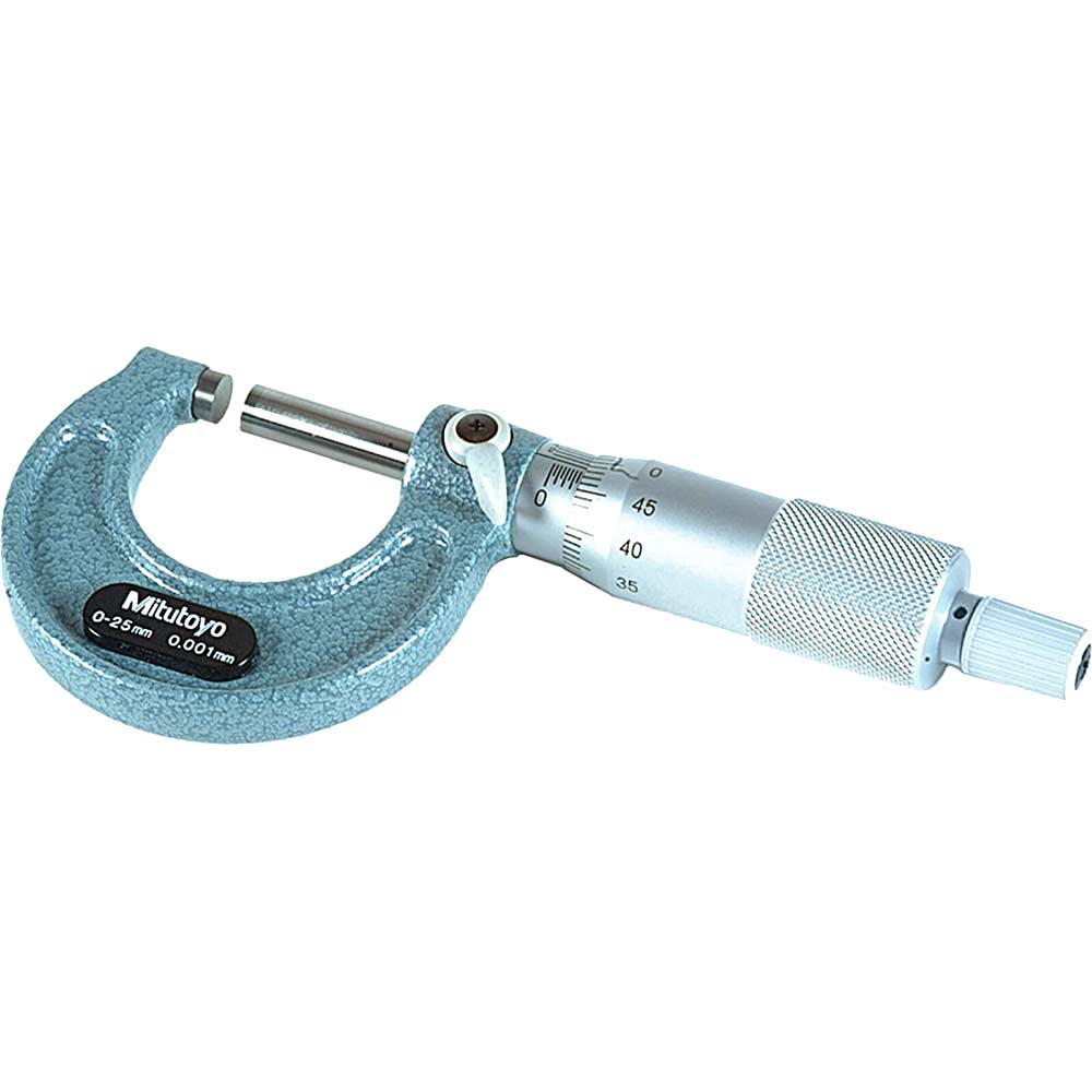 Mitutoyo 103 129 Outside Micrometer 0-25mm