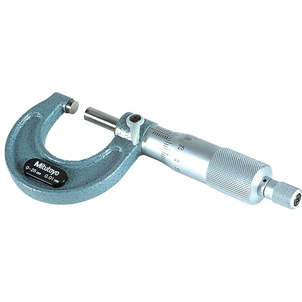 Mitutoyo 103 137 Outside Micrometer 0-25mm