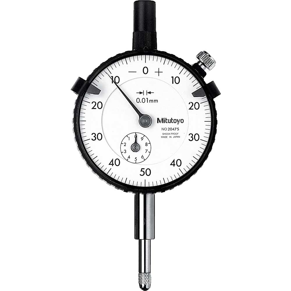 Image of Mitutoyo 2047S Dial Indicator 0.01mm Grad