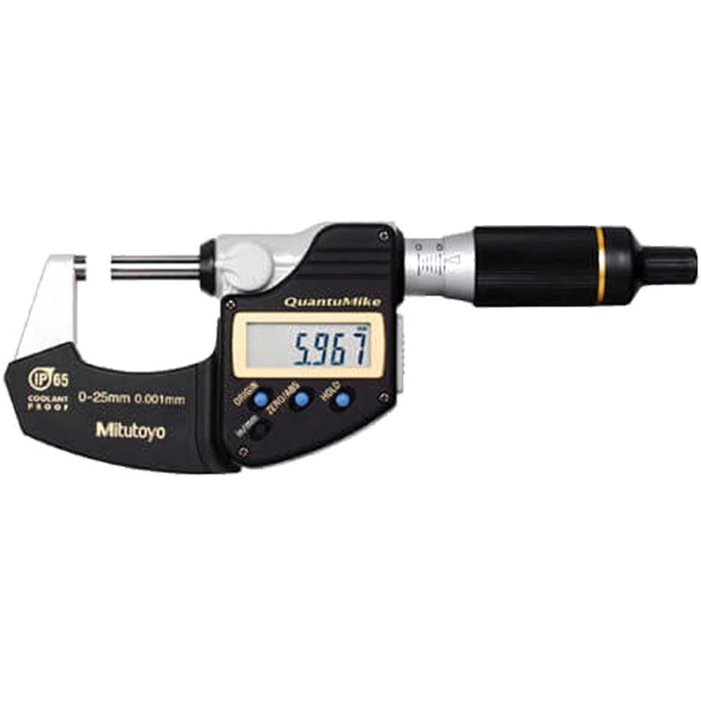 Mitutoyo 293 185 Digimatic 0-25mm QuantuMike Micrometer
