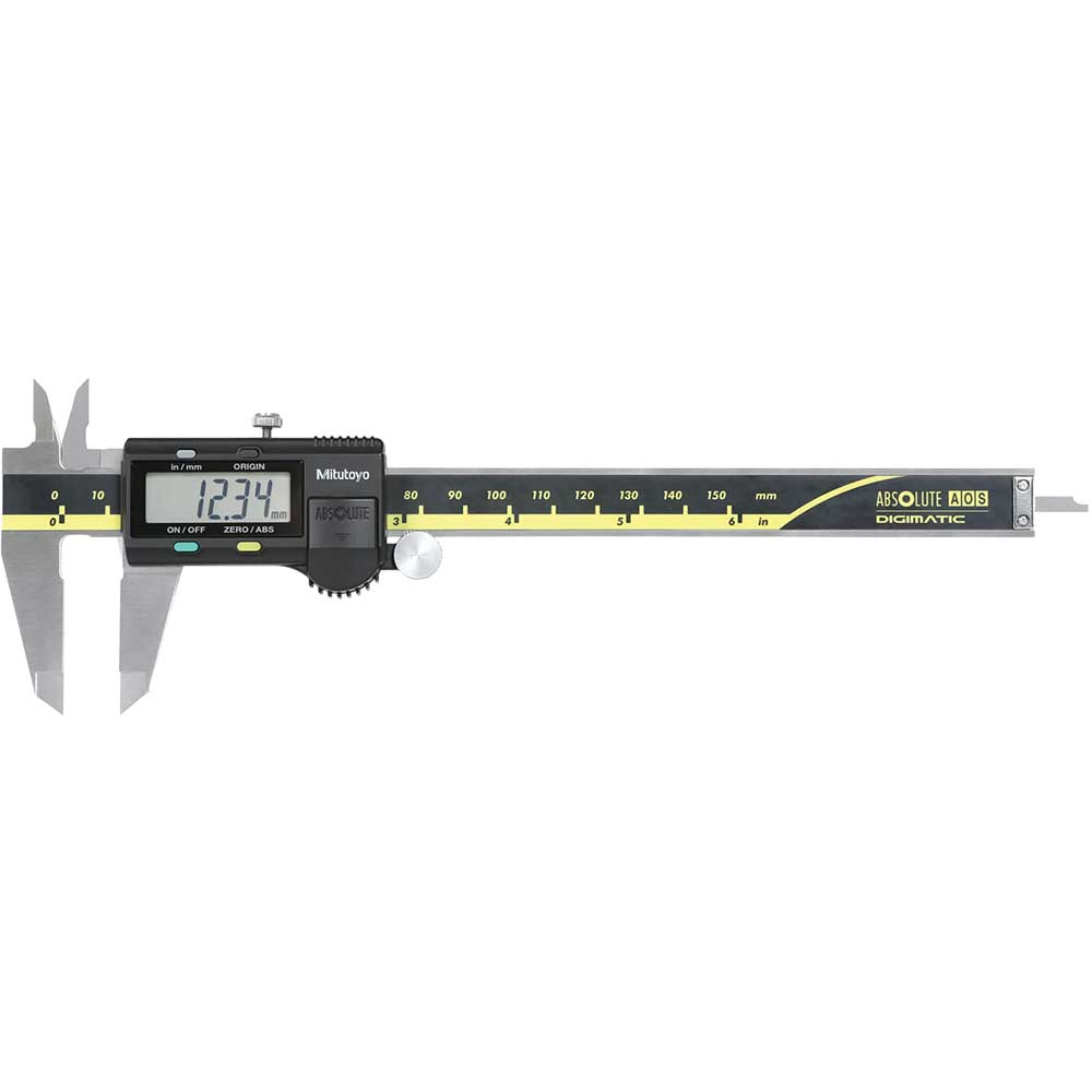 Image of Mitutoyo 500-196-30 Absolute AOS Digimatic Digital Electronic Vernier Caliper 150mm / 6&quot;