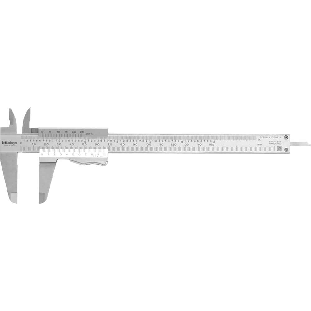 Mitutoyo 531 128 Vernier Caliper 6"/150mm T/Lk