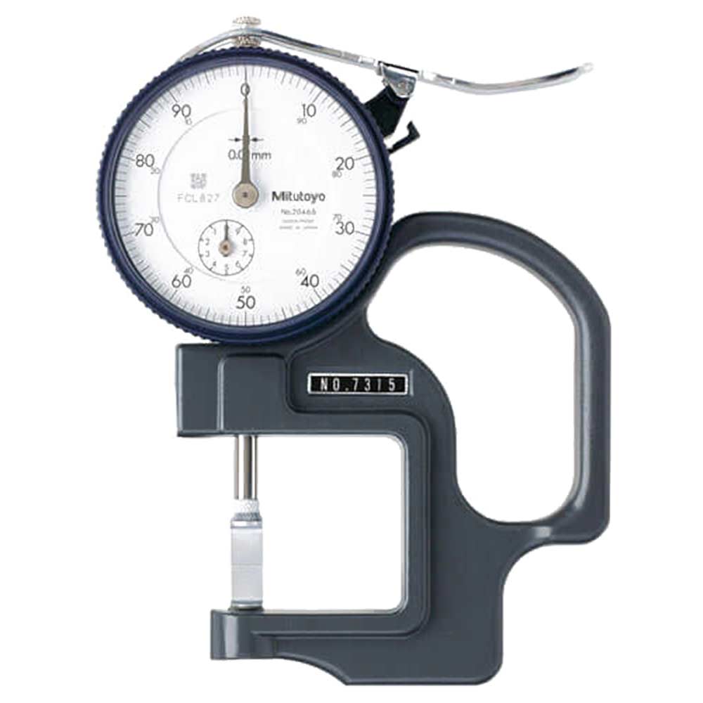 Mitutoyo 7301 Metric Dial Thickness Gauge Micrometer 0-10mm