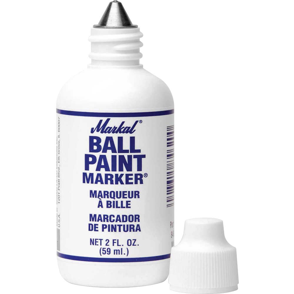 Image of Markal 84600C Ball Paint Marker White
