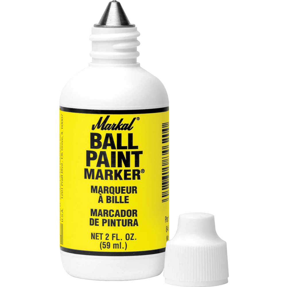 Image of Markal 84601C Ball Paint Marker Yellow