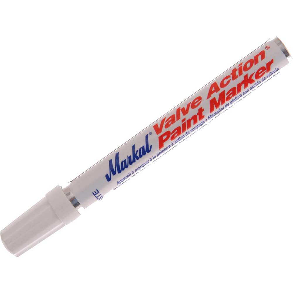 Image of Markal 96800C Valve Action Paint Marker White