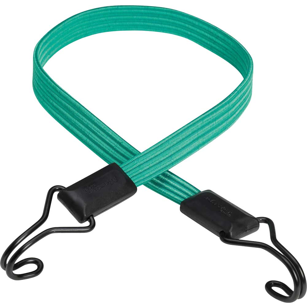 MasterLock Double Hook Flat Bungee Cord Green 800mm