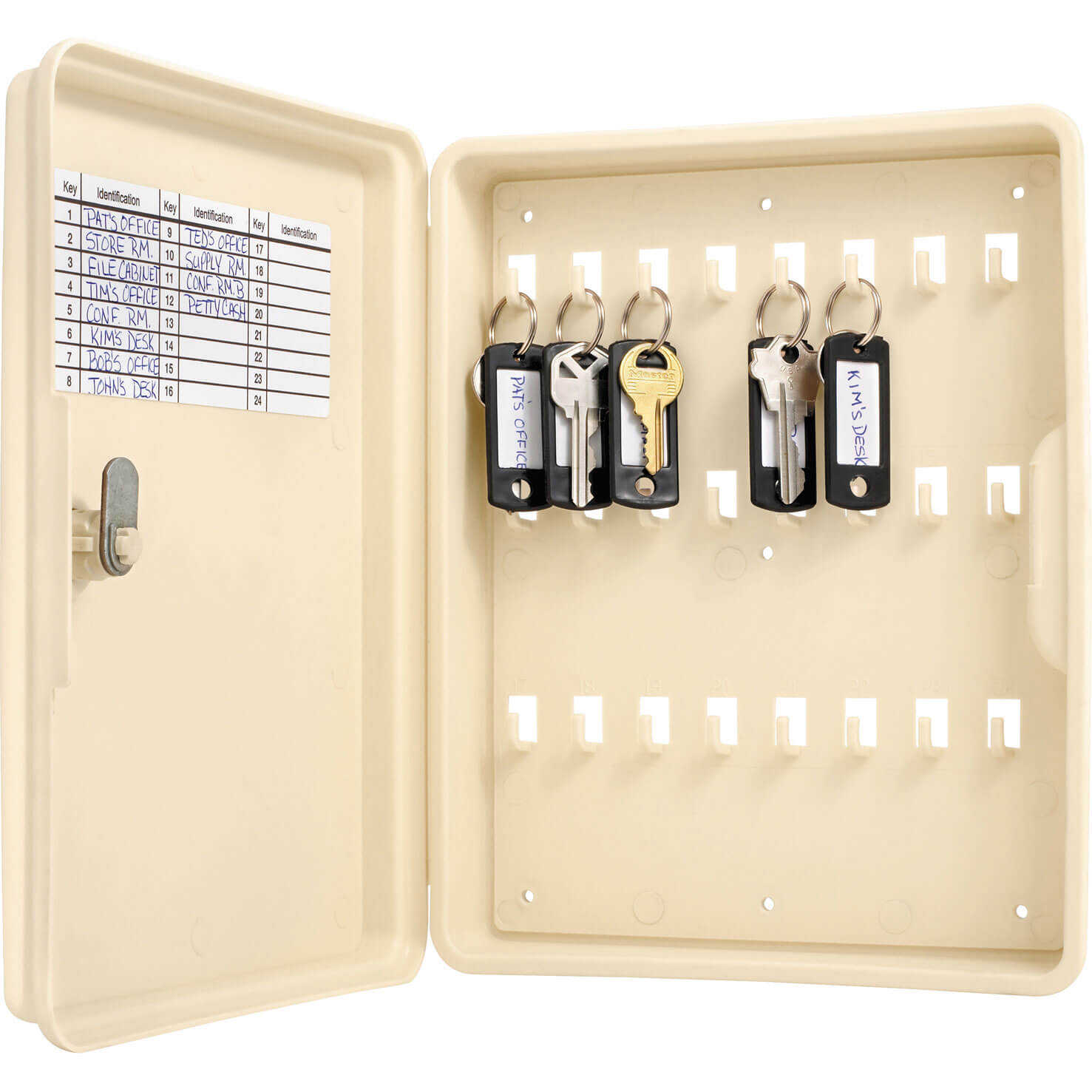 Masterlock Plastic Key Cabinet 24 Key Capacity