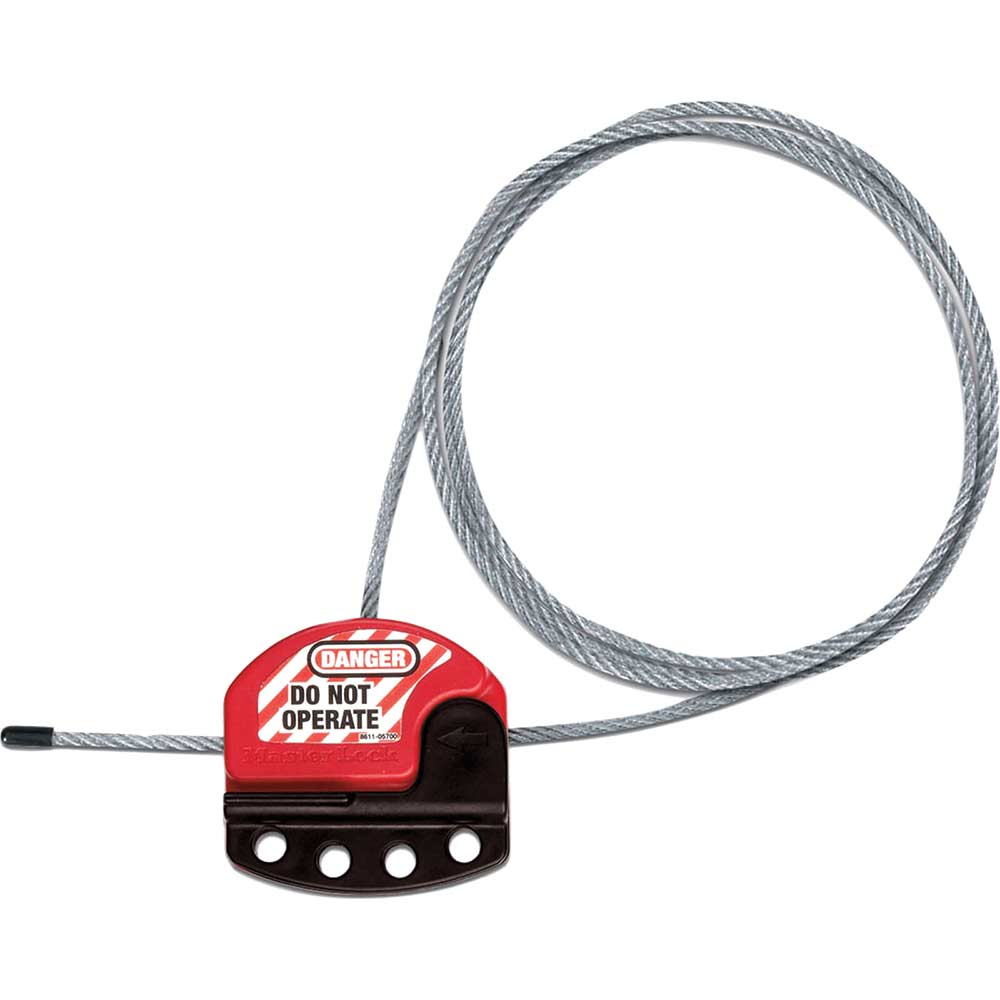 Image of MasterLock Lockout Adjustable Cable 1.8 Metre