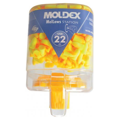 Moldex Disposable Foam Mellows Earplugs in Station Refill 500 Pairs