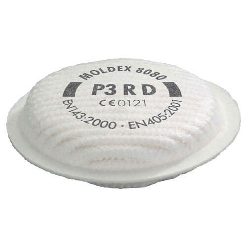 Moldex P3 Particulate Filters Pack Of 2 for 4000 5000 & 8000 Series Masks