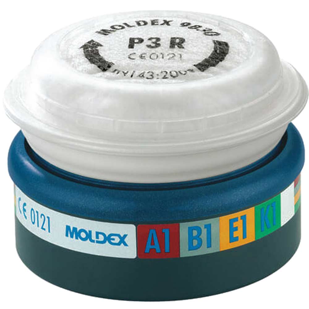 Image of Moldex ABEK1 P3 R D Pre-assembled Filter Pack of 2 for 7000 & 9000 Series Masks