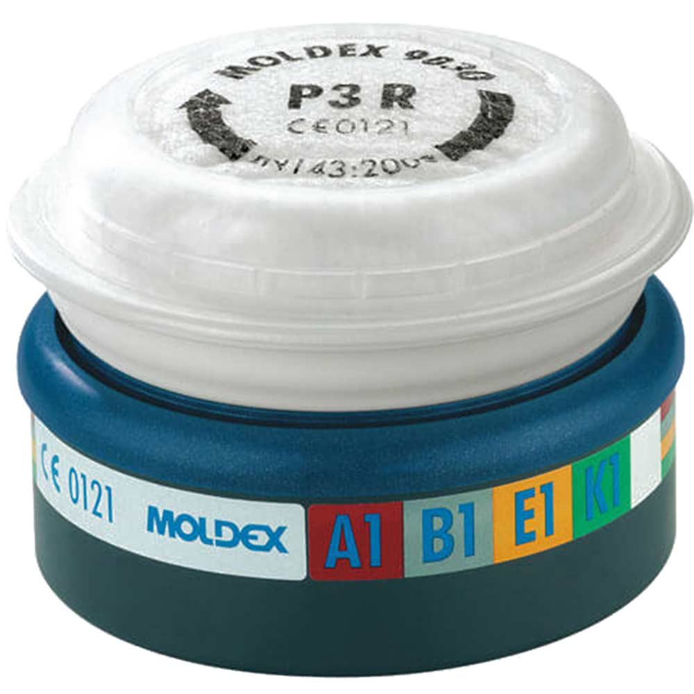 Moldex ABEK1 P3 R D Pre-assembled Filter Pack of 2 for 7000 & 9000 Series Masks