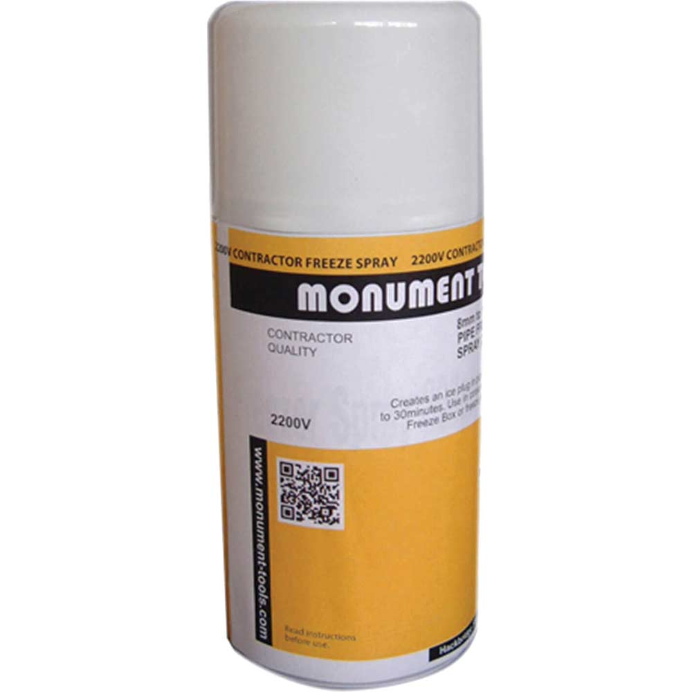 Image of Monument 2200v Pipe Freezer Spray 300g for 8-15mm Copper Pipe