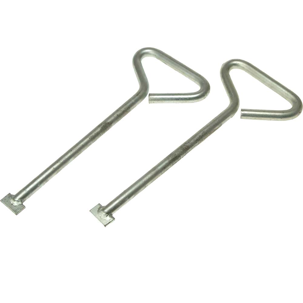 Image of Monument Mlk06 Manhole Cover Lift Keys (2) 6&quot;
