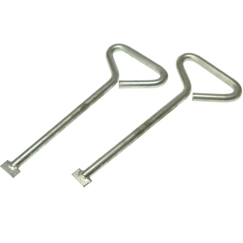 Image of Monument Mlk12 Manhole Cover Lift Keys (2) 12&quot;