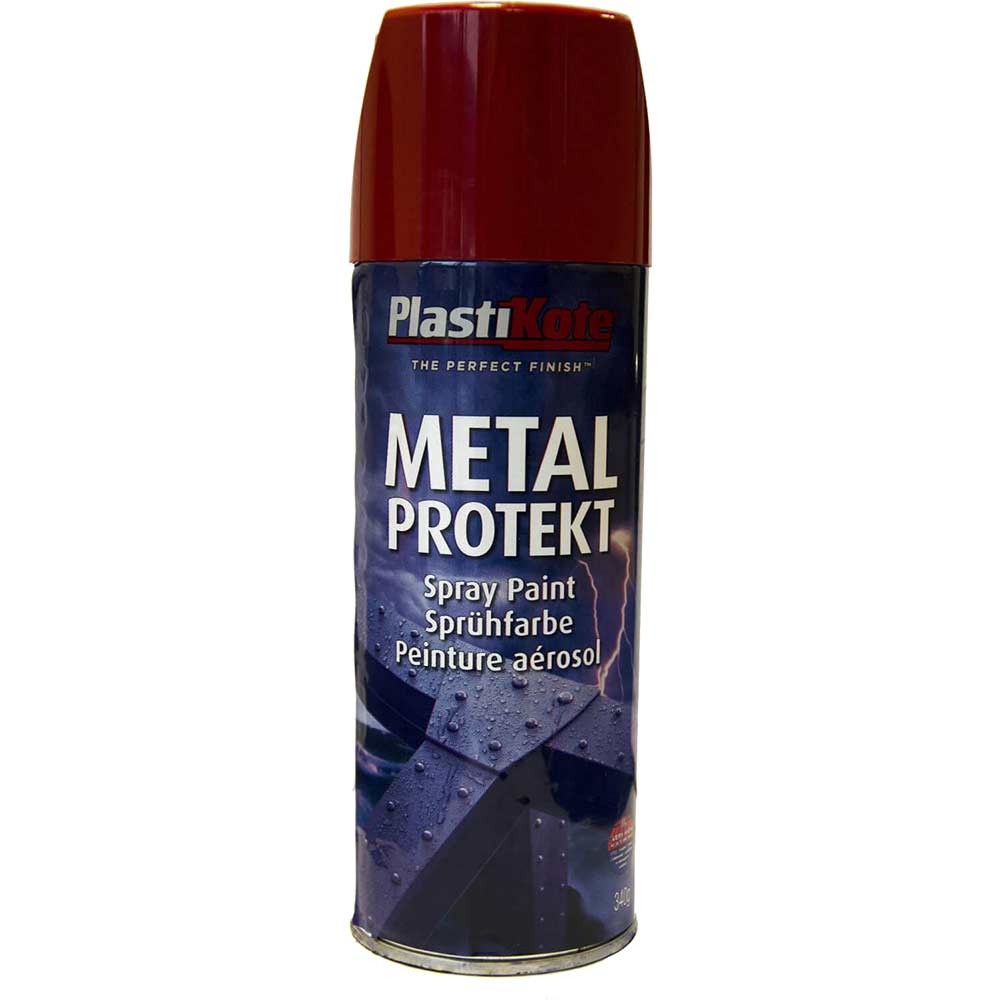 Plastikote 1292 Metal Protekt Bright Red Aerosol 400ml