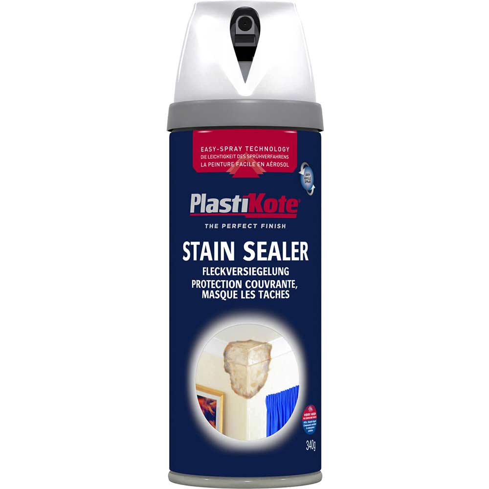 Plastikote 26010 Aerosol Stain Sealer Twist Spray Paint 400ml