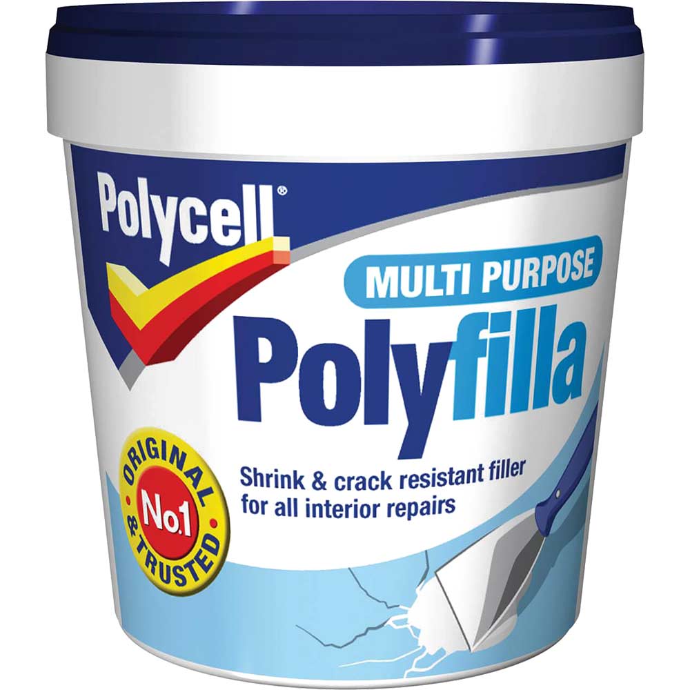 Image of Polycell Multi Purpose Polyfilla Ready Mixed 1kg