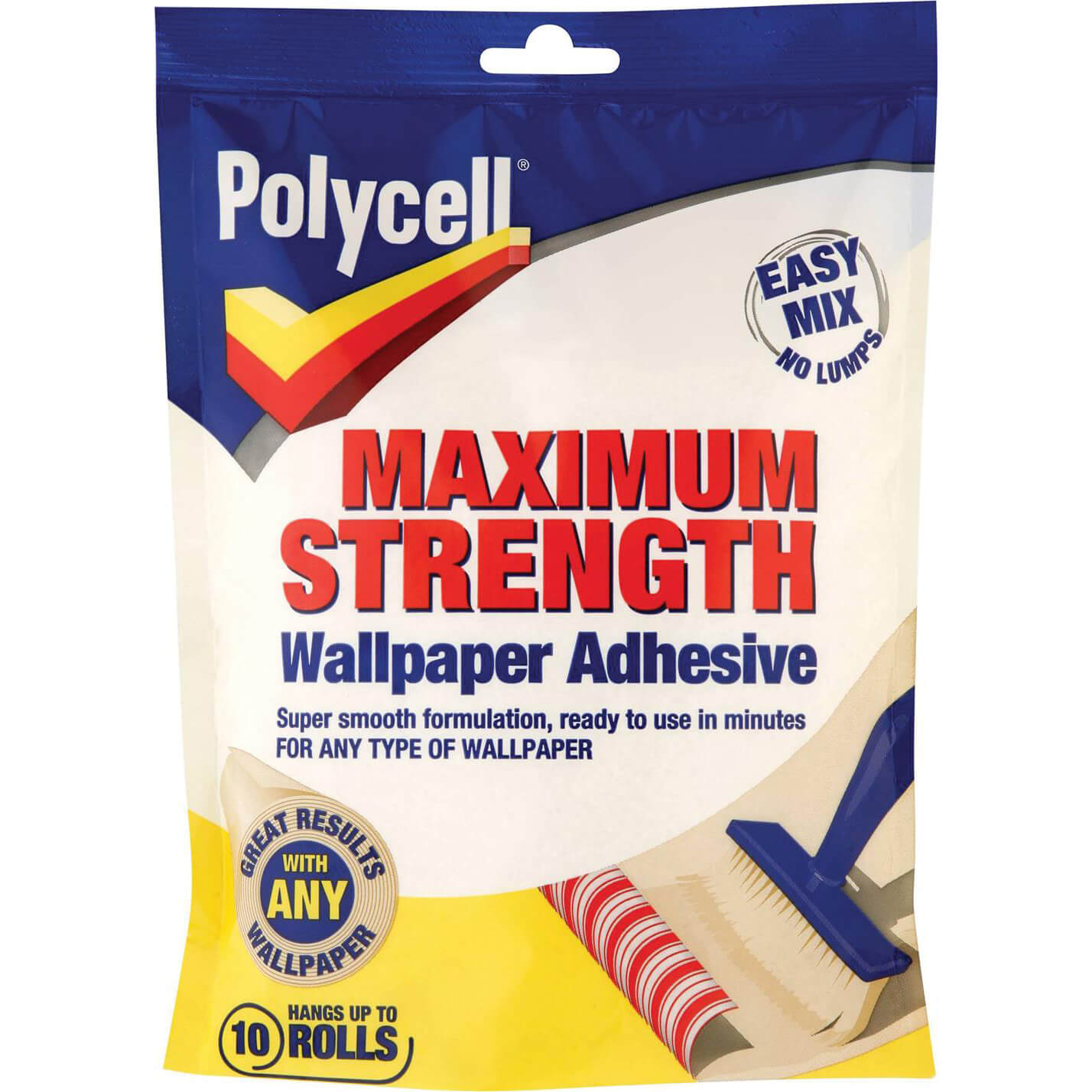 Polycell Maximum Strength Wallpaper Adhesive 10 Roll