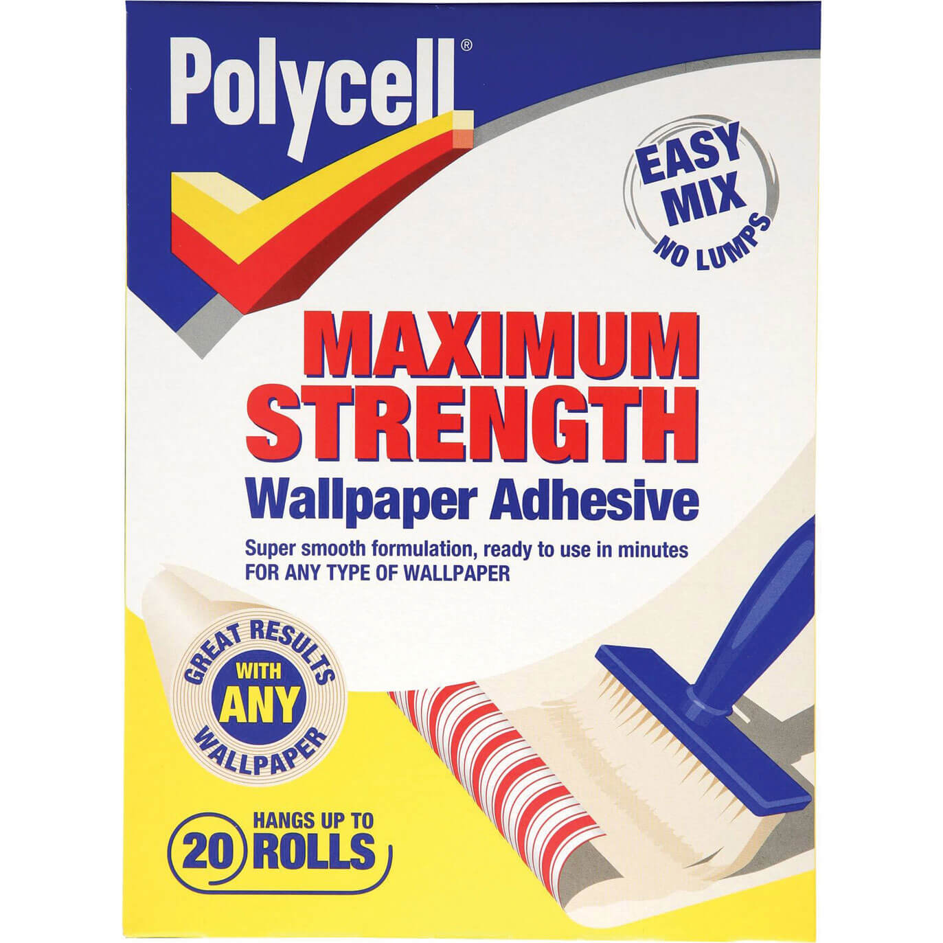 Polycell Maximum Strength Wallpaper Adhesive 20 Roll