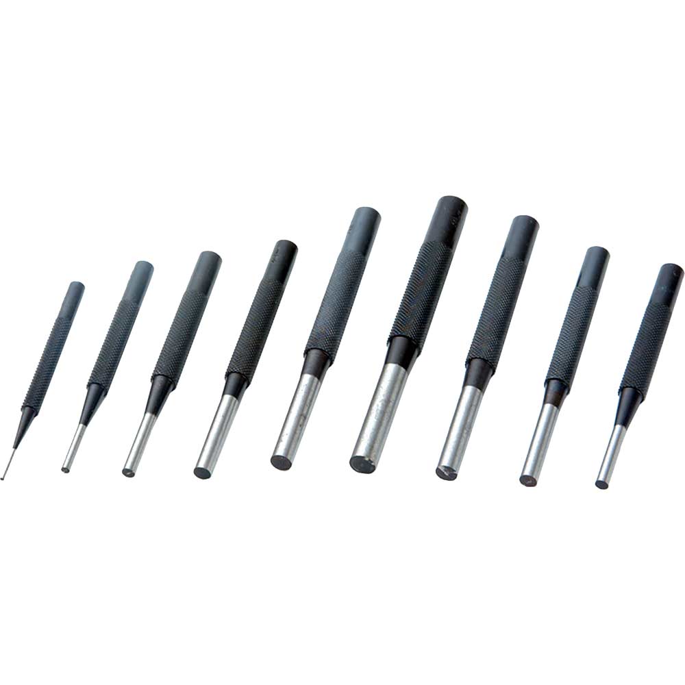 Image of Priory 135-S9 Parr.Pin Punches In Wallet Set 9