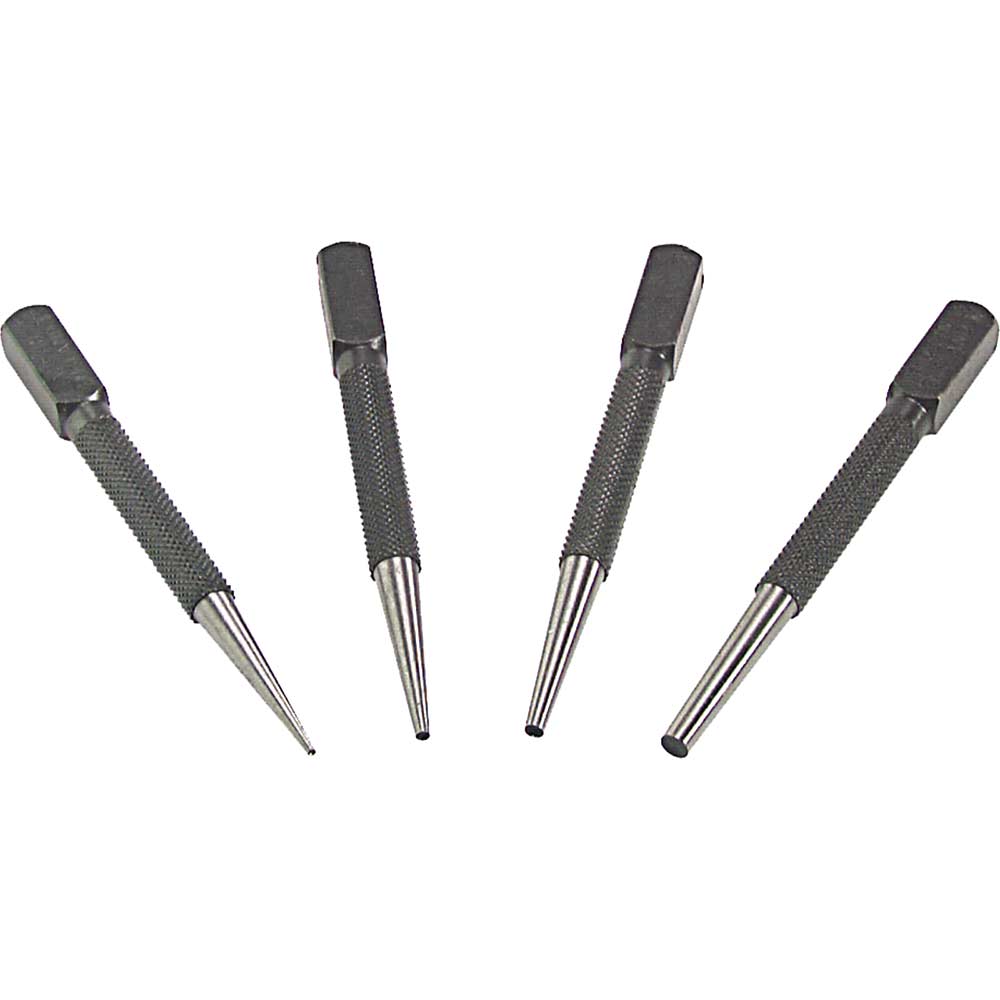Priory 66Sn4 Nail Punch In Wallet Set 4