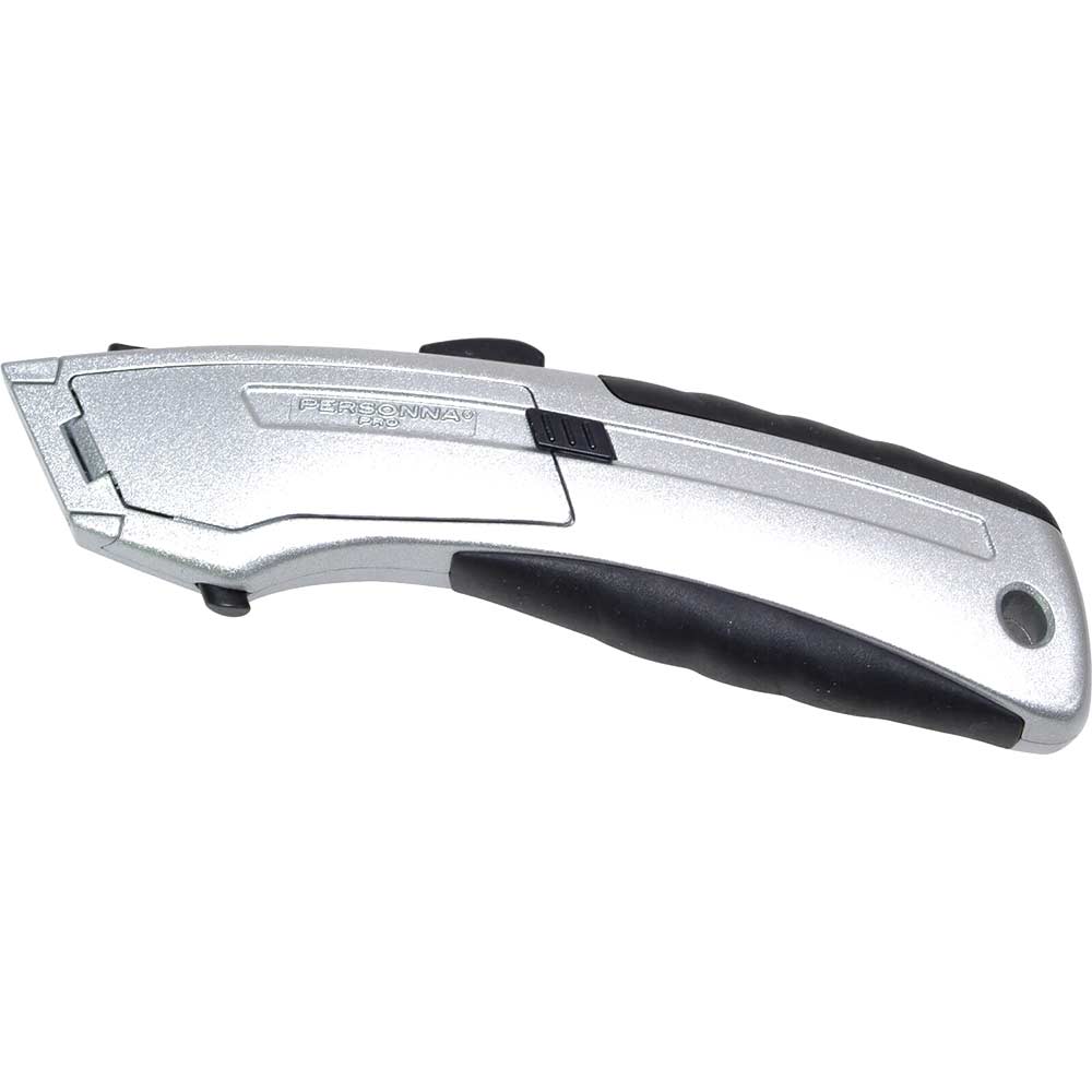 Image of Personna Auto Change Retractable Utility Knife + 3 Blades