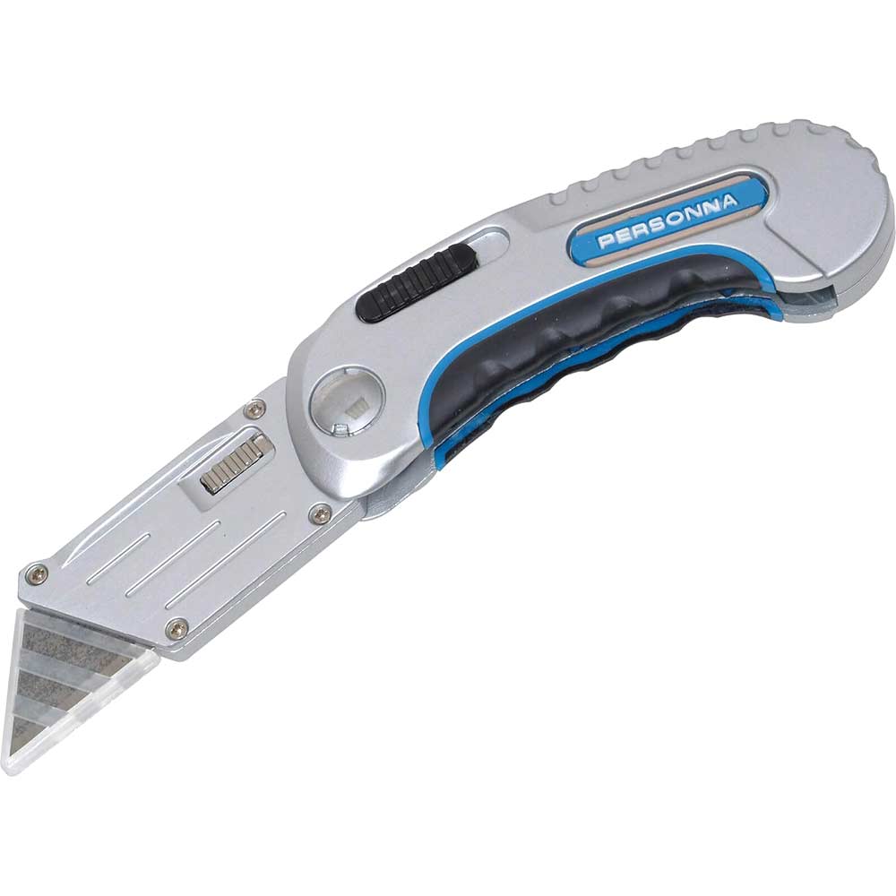 Personna Pro Folding Pocket Utility Knife + 6 Blades