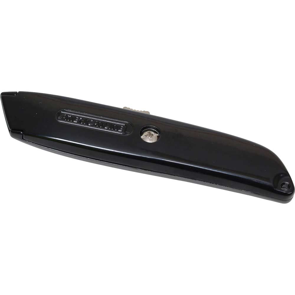 Image of Personna Retractable Metal Utility Knife Black + 1 Blade