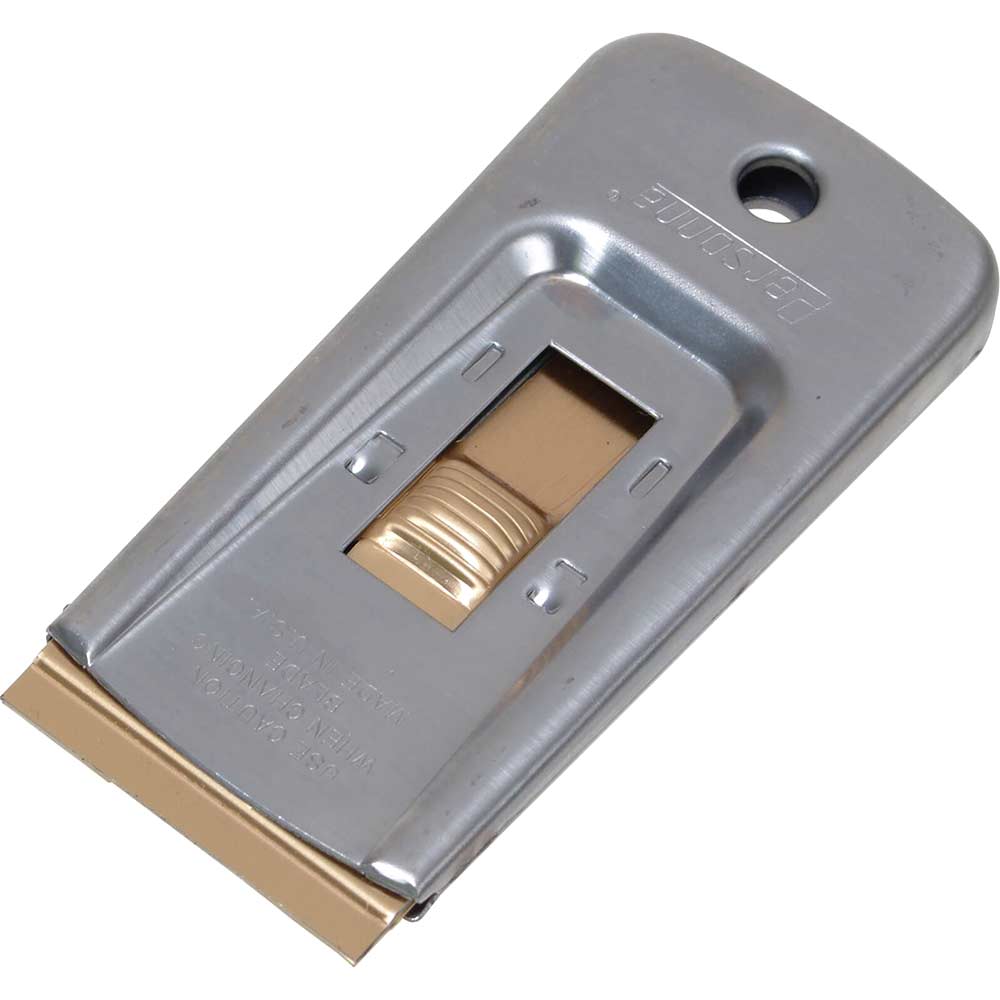 Image of Personna Delux Metal Retractable Window Scraper + 5 Blades