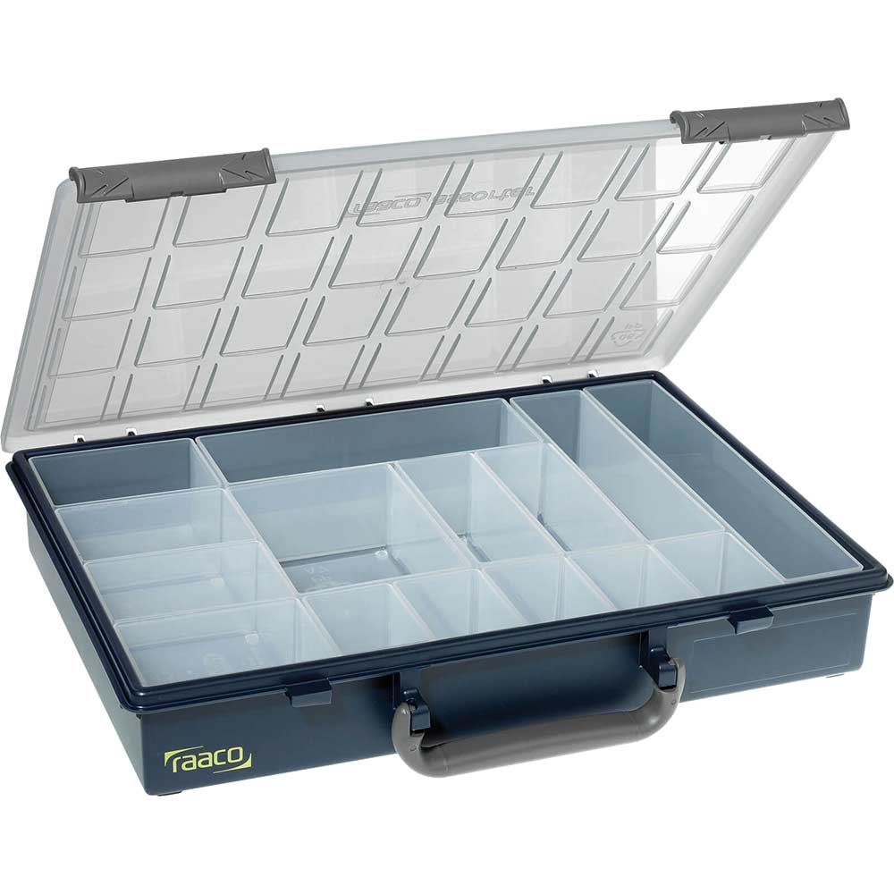 Raaco 15 Compartment A4 Organiser Case