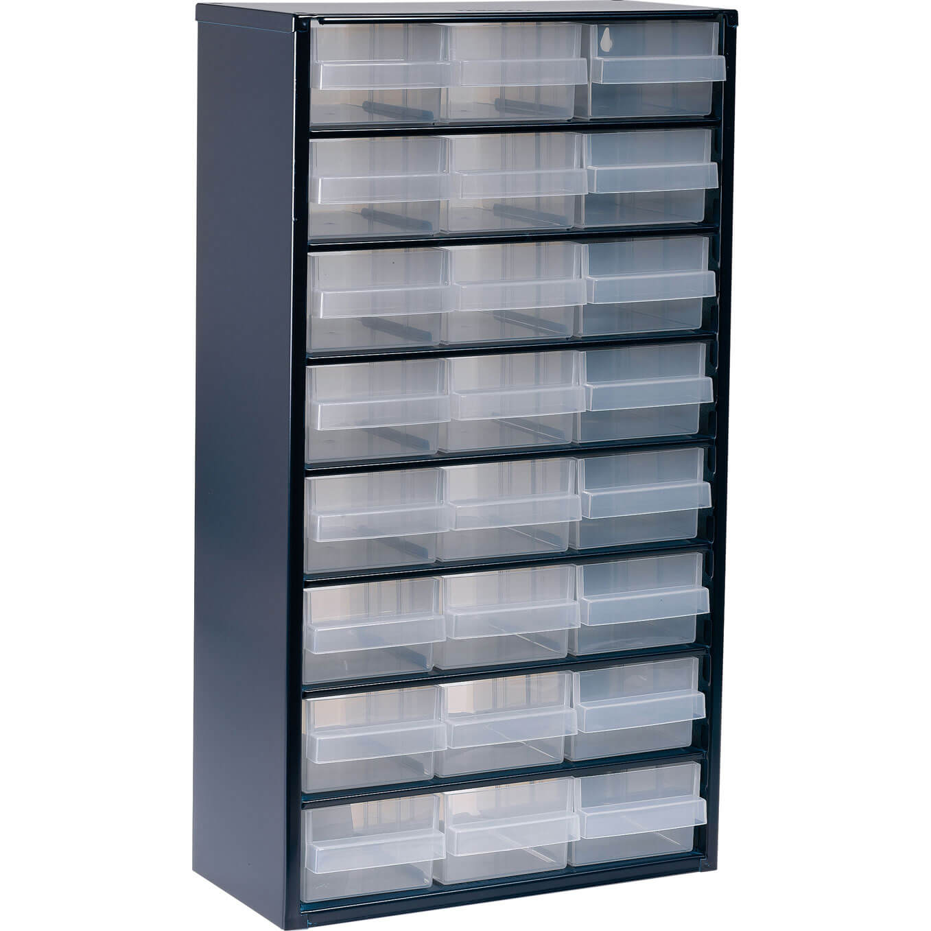 Raaco Metal Cabinet with 24 Organiser Drawers 552 x 306 x 150mm