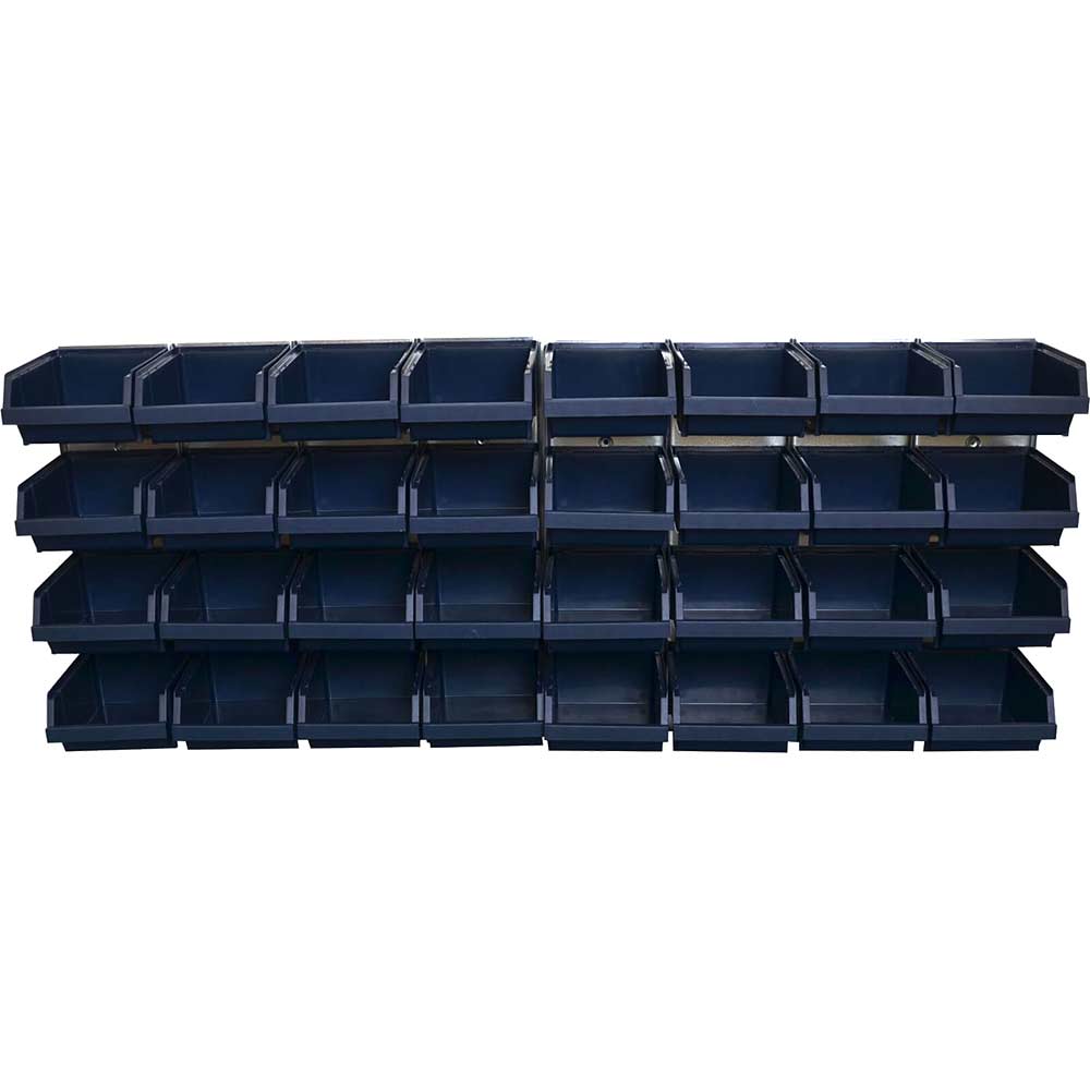 Raaco Bin Wall Panel with 32 Bins